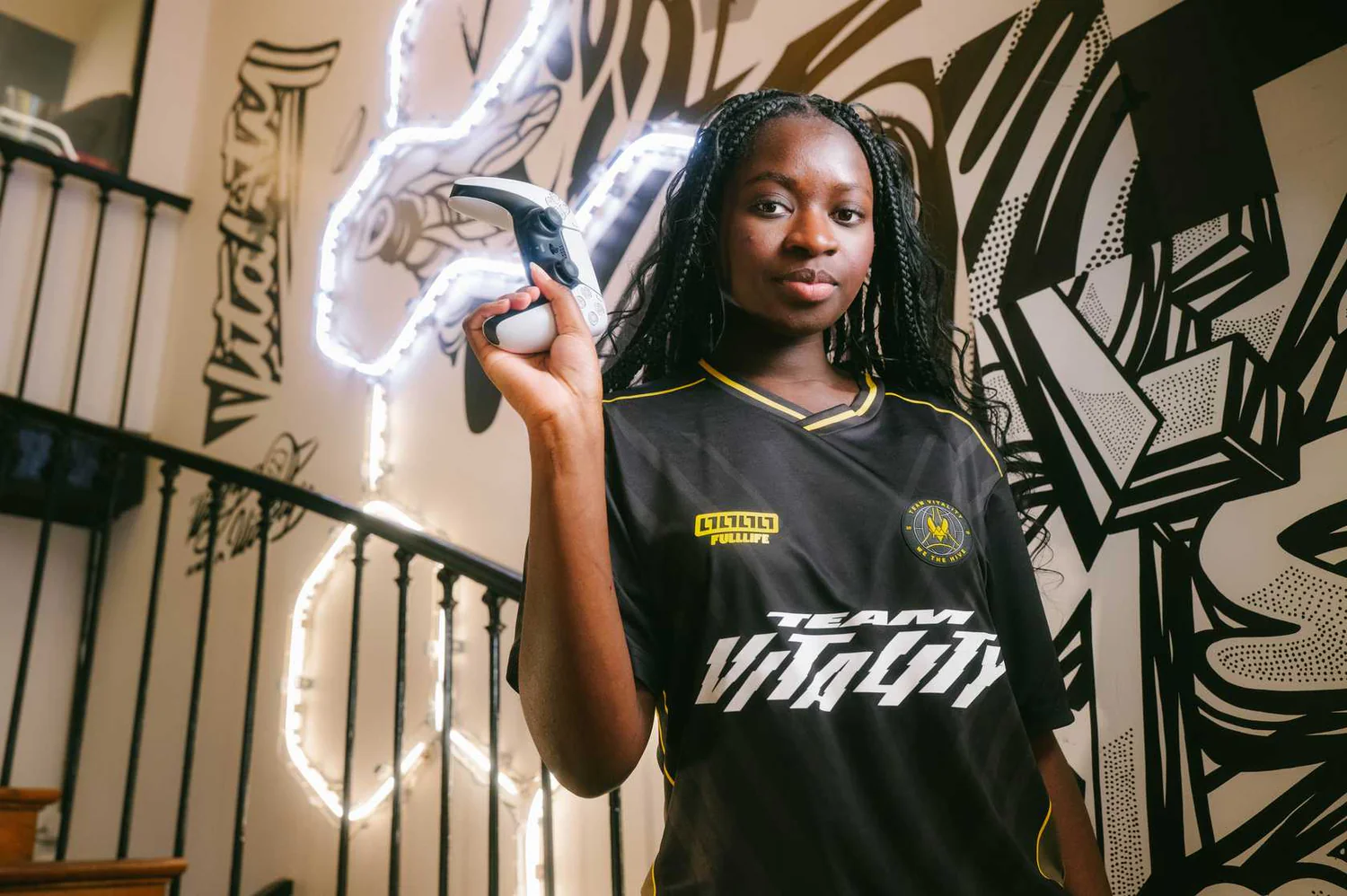 Neia, prodige de 16 ans sur Tekken, signe chez Team Vitality. Crédit : Fabien Tran-Minh/Vitality