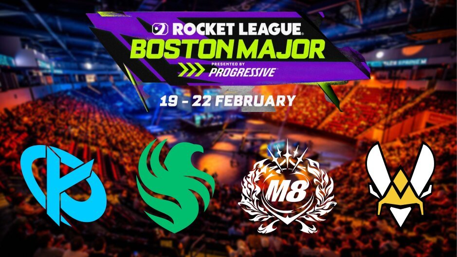 Photo du Major RLCS de Boston, saison 2022-23. Photo prise par Rocket League Esport