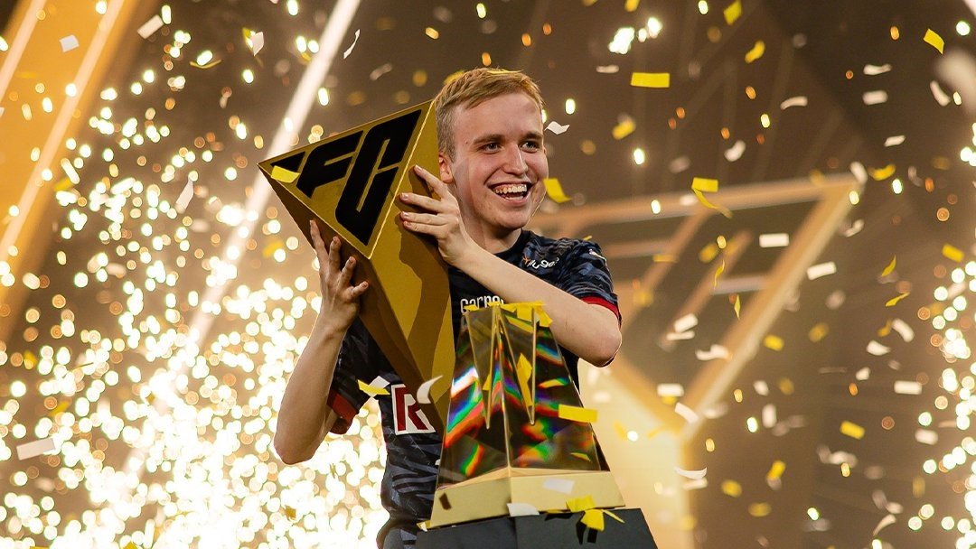 Anders Vejrgang, joueur et prodige de Team Falcons évoluant sur le jeu FC, anciennement Fifa, Ea sports.