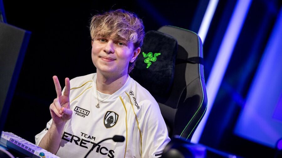 Benjy "benjyfishy" Fish, ancien joueur Fortnite et actuel joueur Valorant pour la Team Heretics évoluant en VCT EMEA.