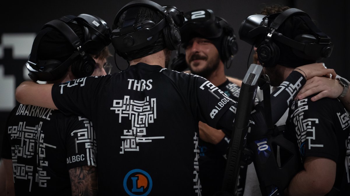 Équipe de Life Augmented (LFA), évoluant en Challenger League EVA composée de Tokiwata (capitaine), Thib's, Exaox,Myki, Subbi.