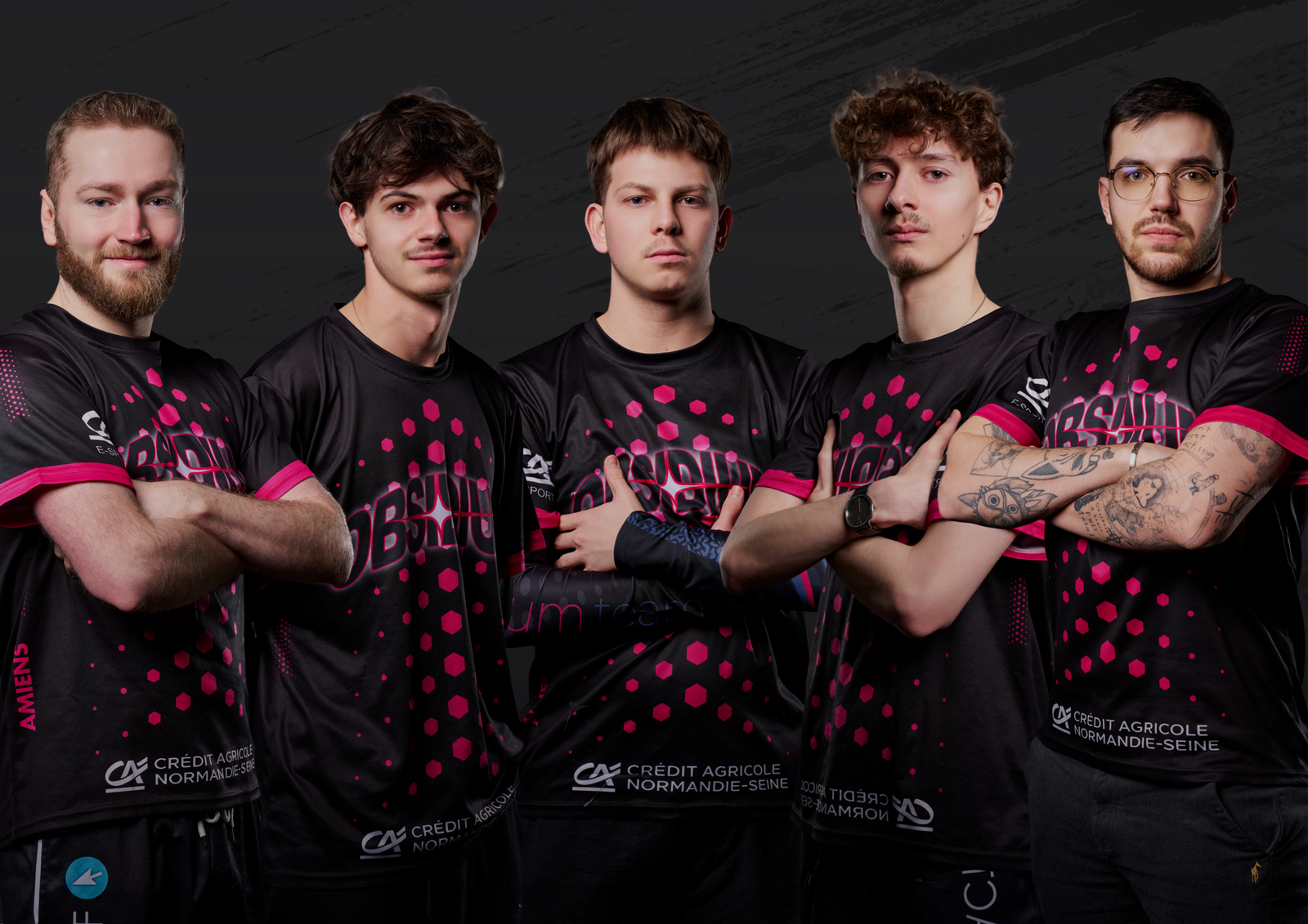 Équipe de Obsidium, évoluant en Challenger League EVA composée de Tempaz, So6, Babou, BMC, Aram et Omegear.
