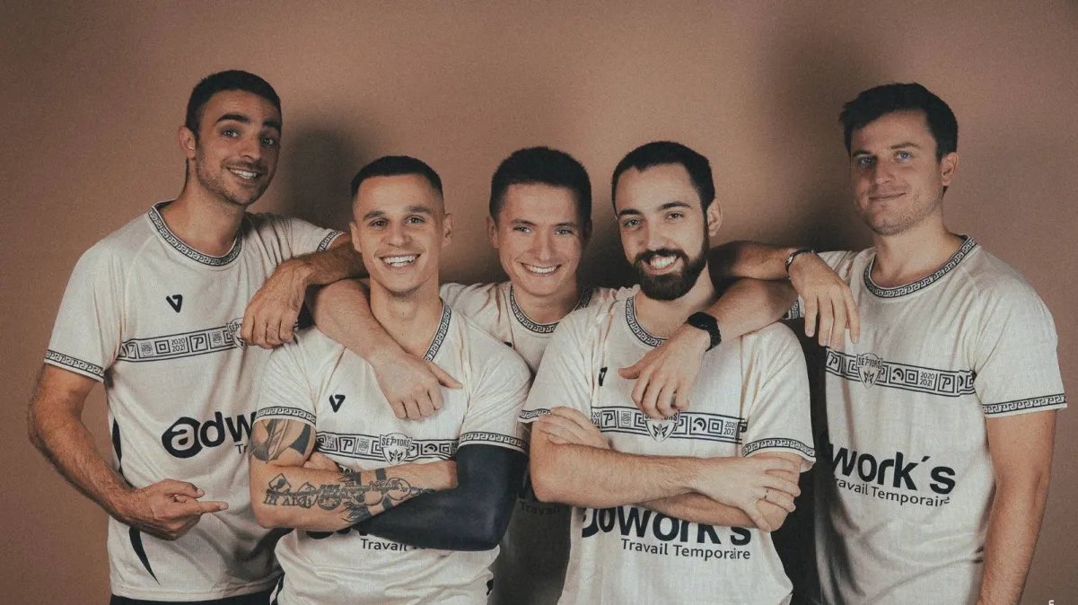 Équipe de SEPTORS Esport évoluant en Challenger League EVA composée de