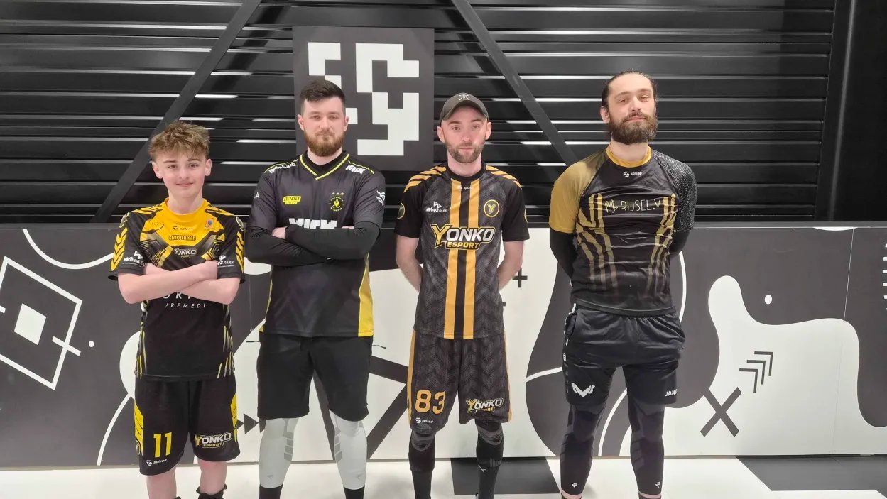 Équipe de Yonko Esport évoluant en Challenger League EVA composée de Mugirafa, Chopperman, Ryujjin, Kazu et Clever.