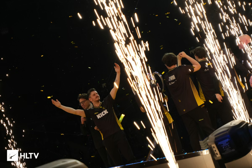 Vitality après leur victoire à Krakow