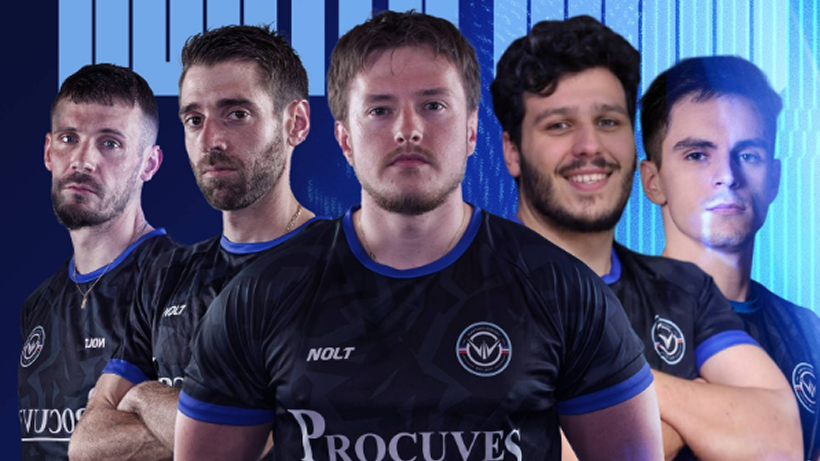 Équipe de WARTHOX évoluant en Challenger League EVA composée de War, Hellium, Alpha, Desk0o et Enix.