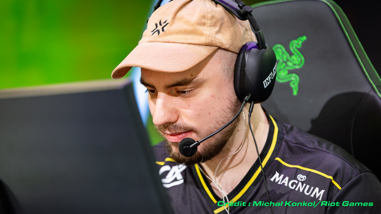 Nikita "Derke" Sirmitev, joueur Valorant pour Team Vitality durant les VCT EMEA 2026.