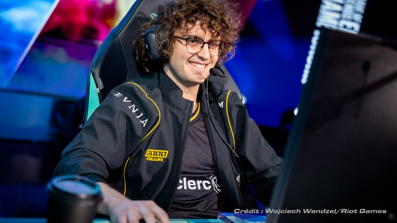 Matyáš « Carzzy » Orság, ADC de la team Vitality, évoluant en LEC durant ce spring split 2026.
