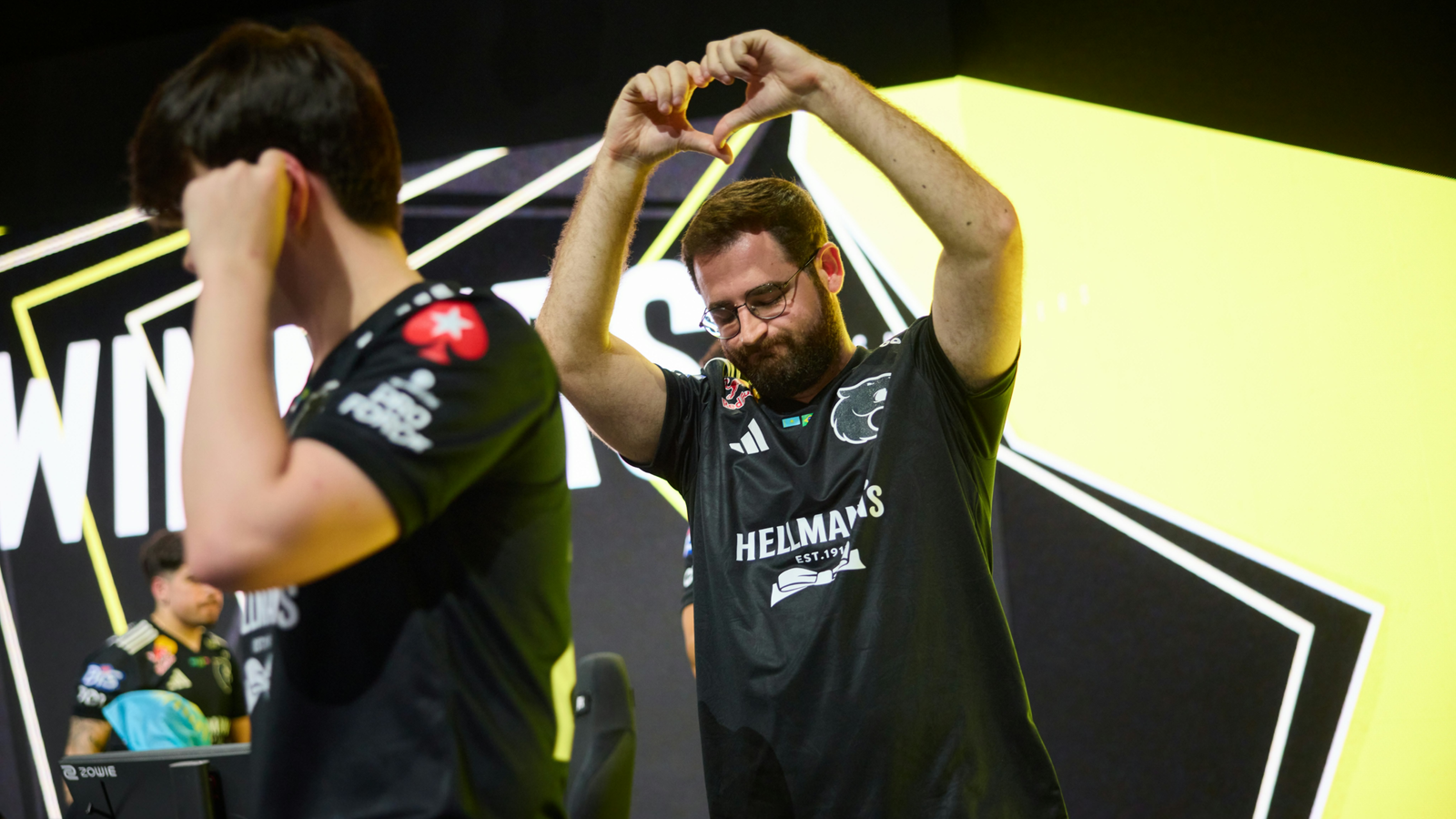 Molodoy et FalleN après la demi finale perdue face à Vitality durant les IEM Rio 2026.