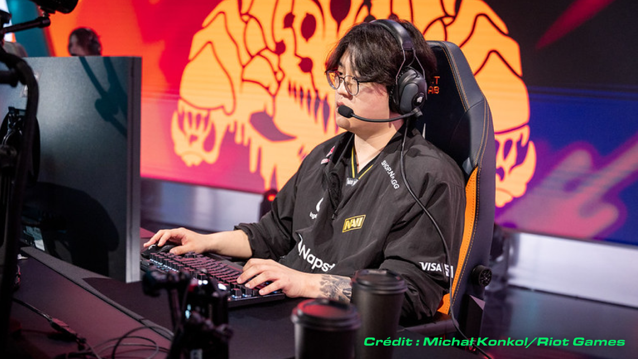 Lee « SamD » Jae-hoon, joueur et ADC de l'équipe NAVI durant le spring split de LEC.