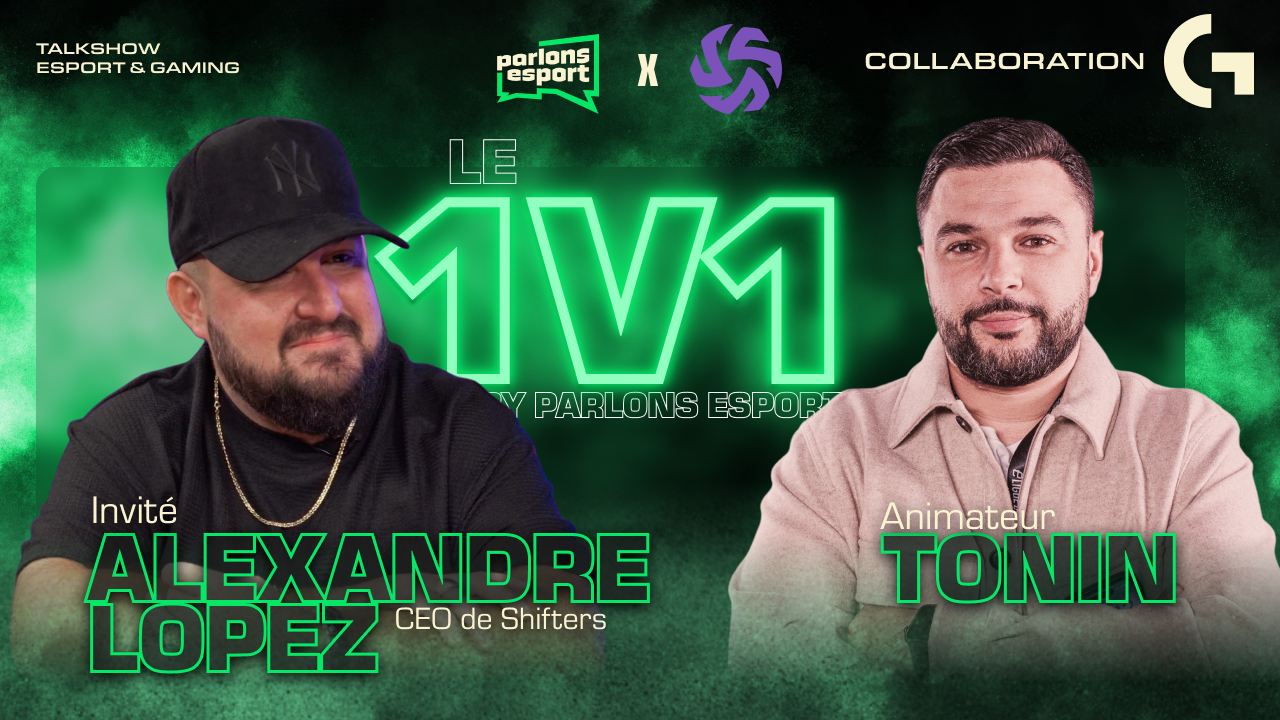 Alexandre Lopez, CEO de Shifters (anciennement BDS), explique les rpojets de sa structure suisse. Crédit : Antoine MASSON/Parlons Esport