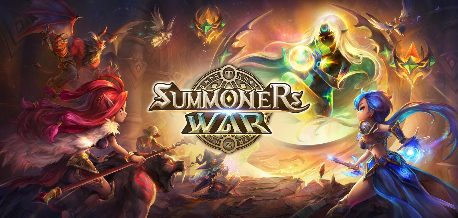 Présent dans le top des jeux mobiles dans de nombreux pays depuis 12 ans, Summoners War : Sky Arena est l'un des jeux les plus appréciés de la communauté française. Crédit : Com2uS
