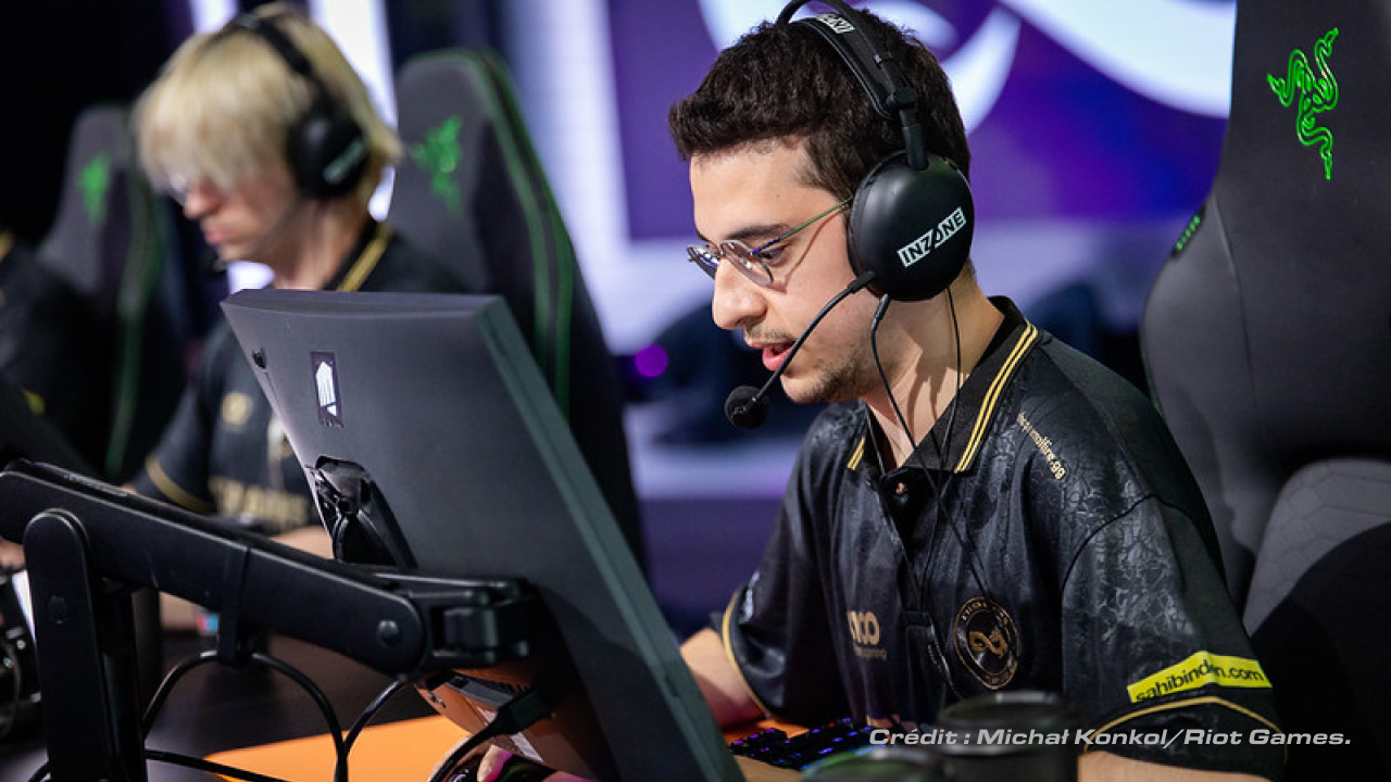 Soner « audaz » Ekiz, joueur Valorant de l'équipe Eternal Fire après leur victoire face à Gentle Mates durant les playoffs des VCT EMEA 2026.