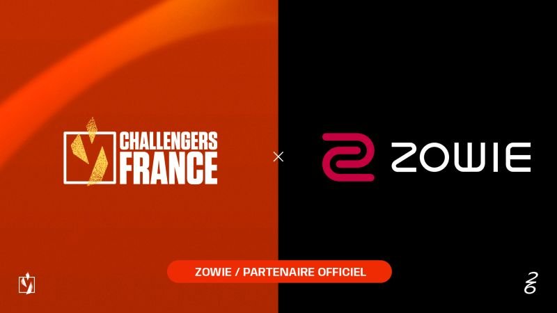 Annonce du partenariat entre les Challengers France de Valorant et Zowie.