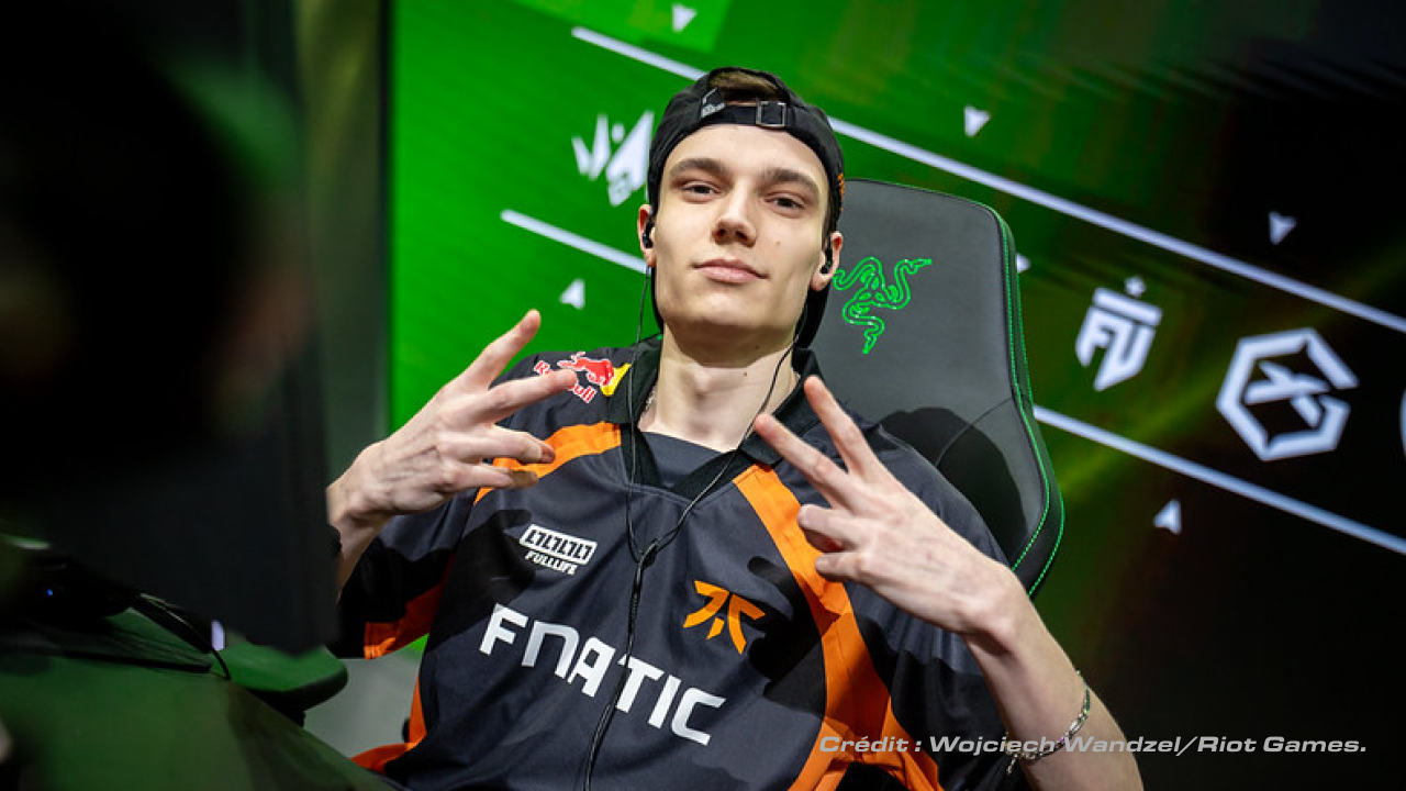 Clément « CyvOph » Millard, joueur de l'équipe Fnatic sur Valorant en VCT EMEA 2026.