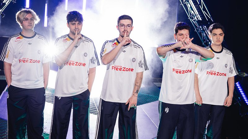FUT Esports aux Masters de Londres VALORANT 2026. Crédit photo : Colin Young-Wolff
