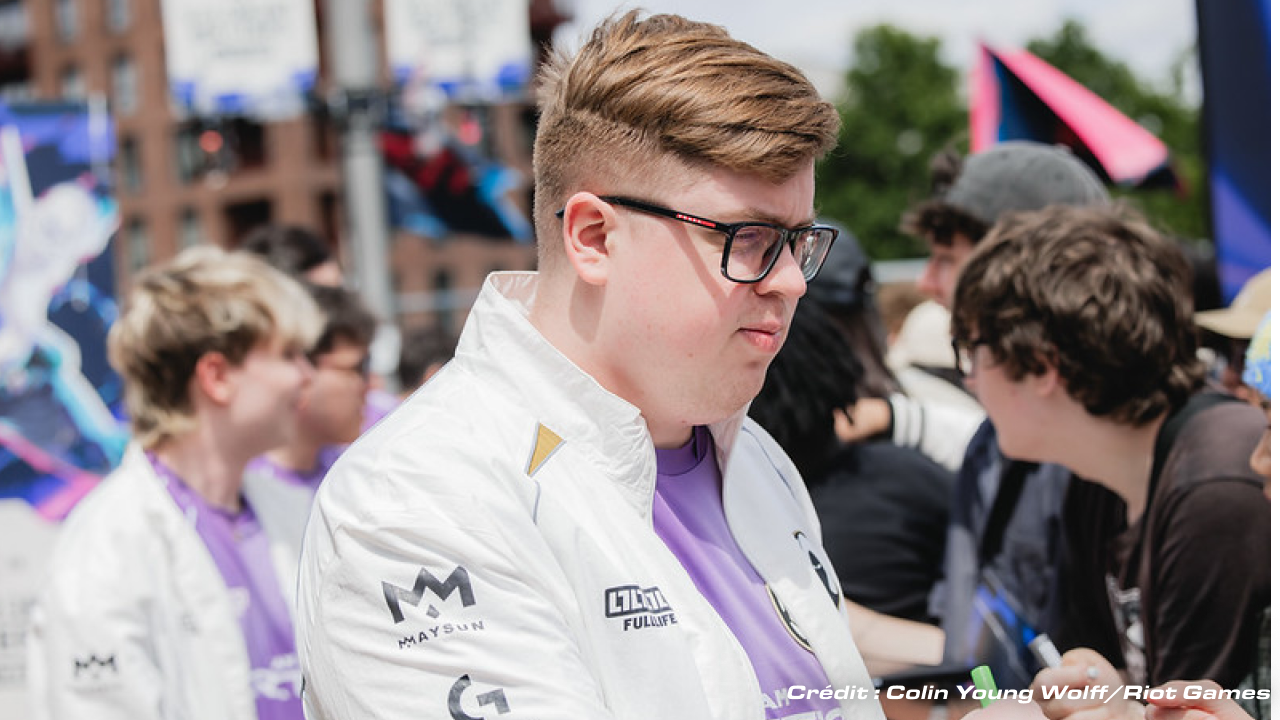 Ričardas "Boo" Lukaševičius, joueur Valorant de la Team Heretics, élminés durant les playoffs des Masters de Londres 2026.
