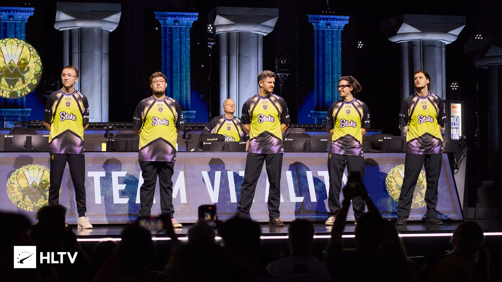 Le roster de Team Vitality présenté sur la scène de l'IEM Cologne