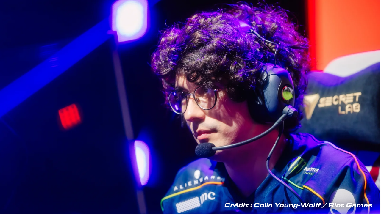 Josedeodo, joueur de Team Liquid au MSI 2026. Crédits : Colin Young-Wolff / Riot Games