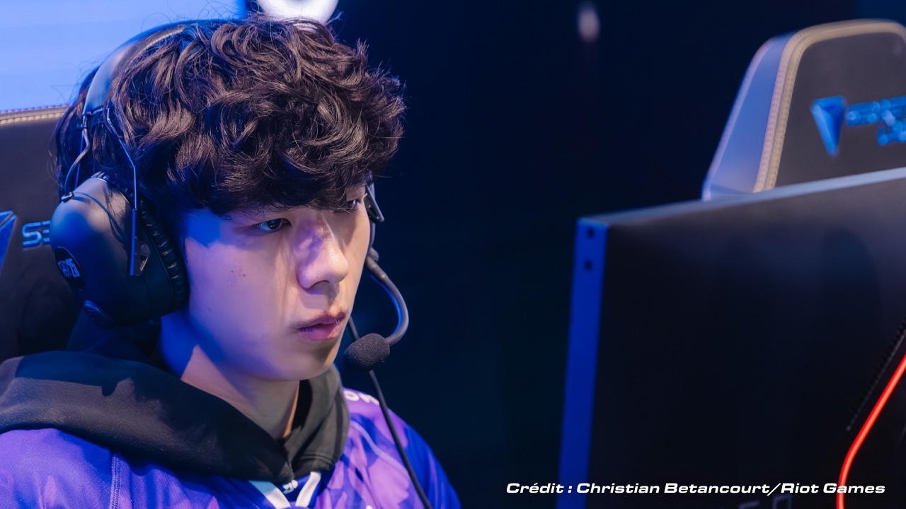 Moviestar KOI, Jojopyun, midlaner, EWC 2026 PARIS. Crédits : Christian Betancourt / Riot Games