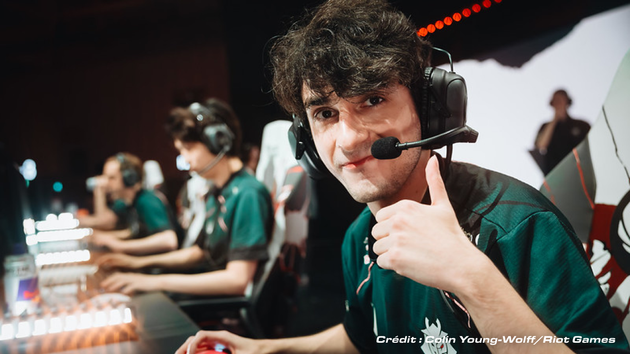 Labros "Labrov" Papoutsakis, support de G2 Esports durant le MSI 2026.