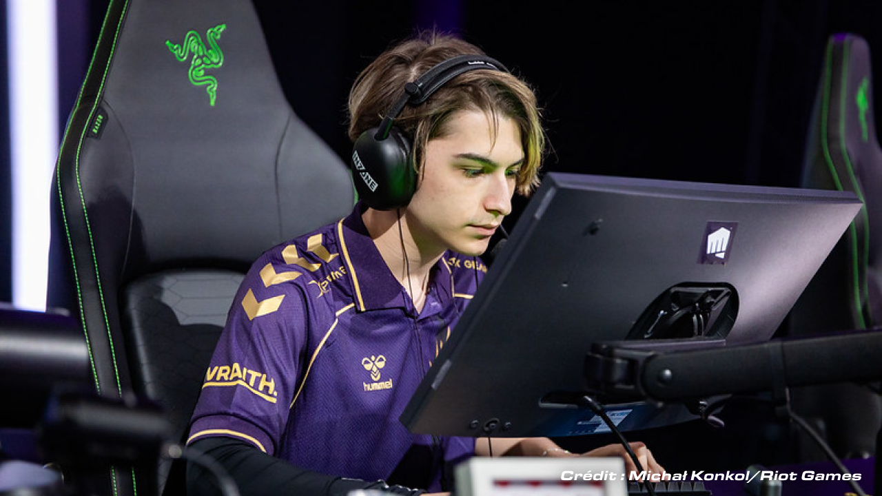 Yusuf "Lar0k" Kanber, joueur de BBL Esports sur Valorant durant les Masters de Londres 2026.