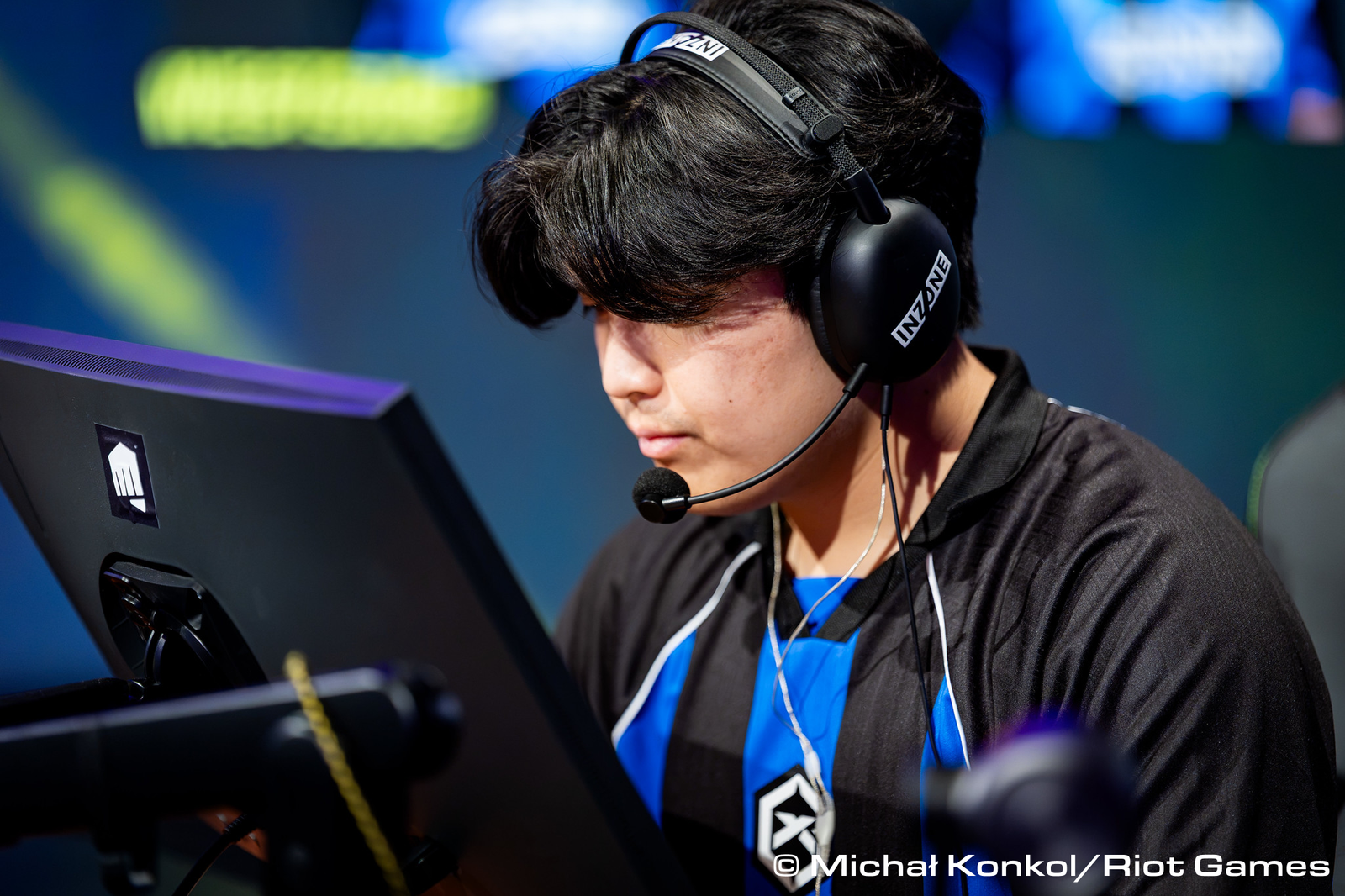 neT, nouveau joueur de chez GiantX, pendant leur match contre la KC en Stage 2 VCT EMEA.