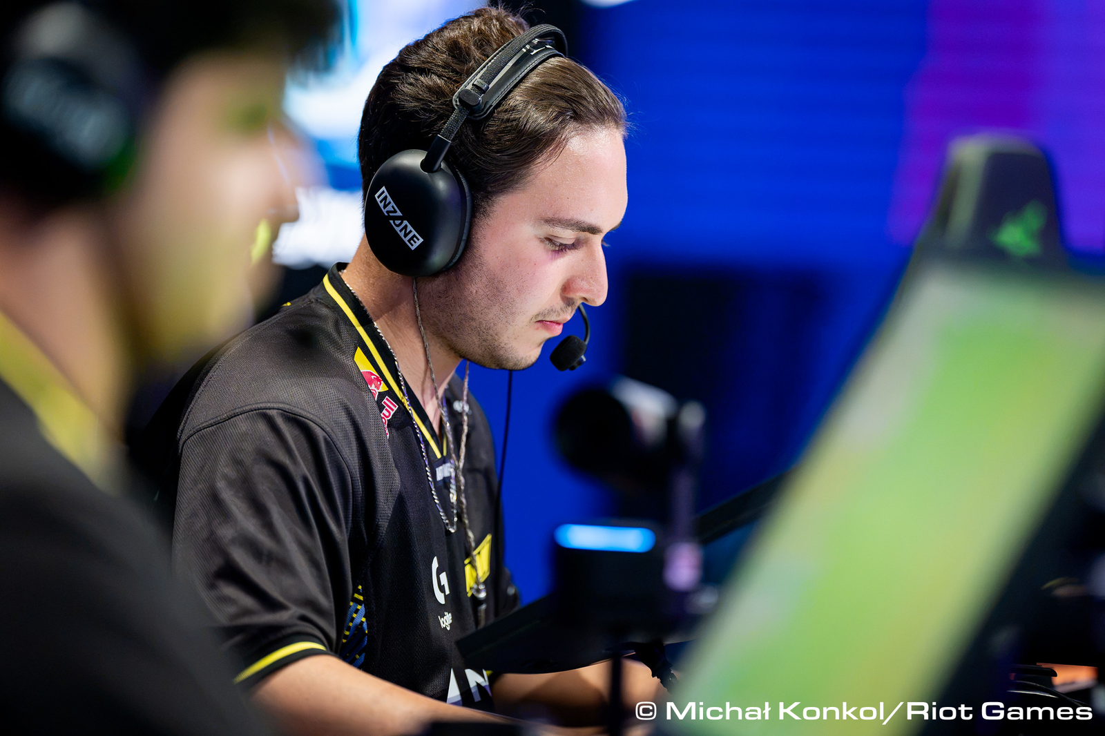 Ruxic, joueur chez Natus Vincere, pendant le Stage 2 des VCT EMEA.