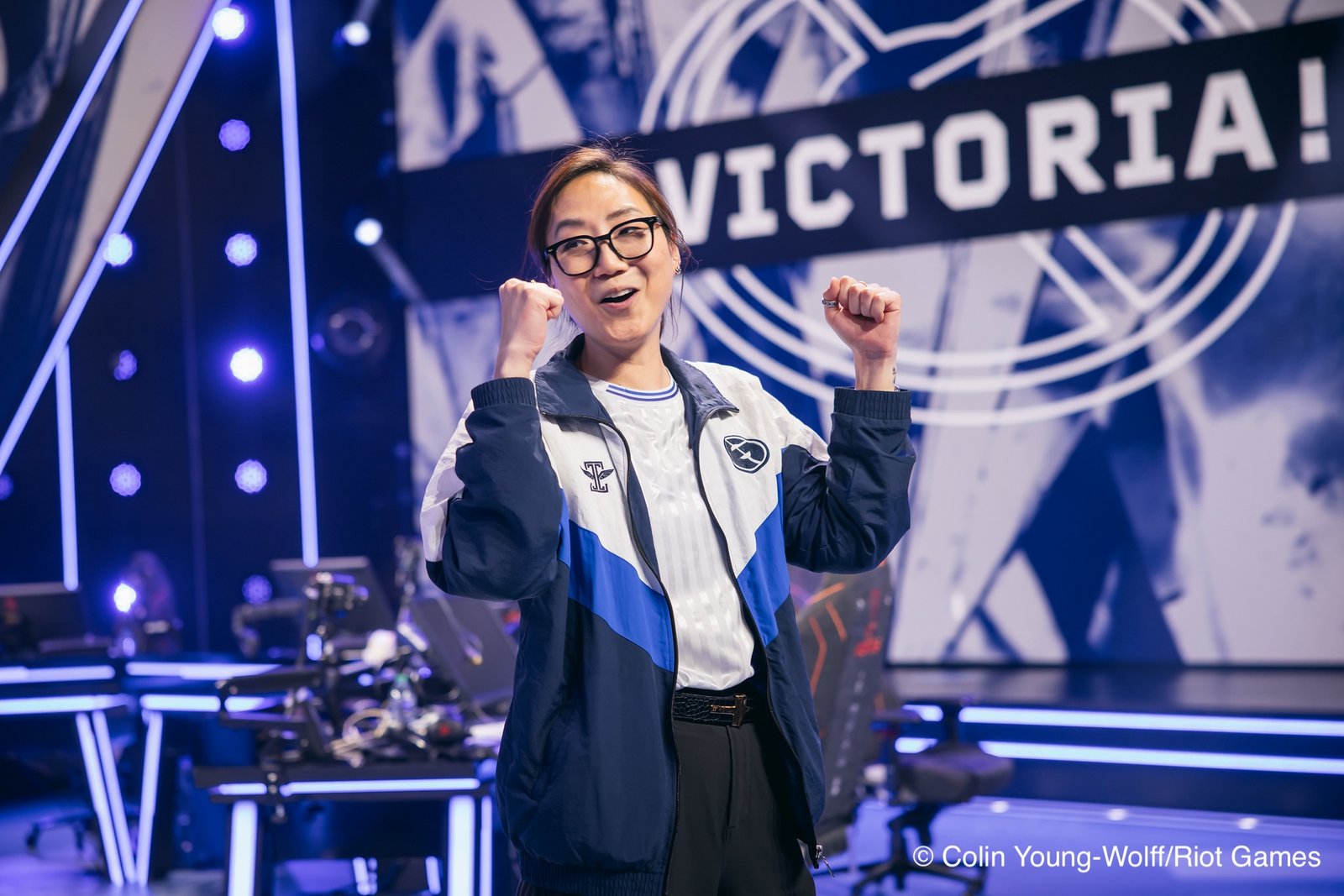 Potter, headcoach chez Evil Geniuses, pendant le Stage 2 des VCT Americas.