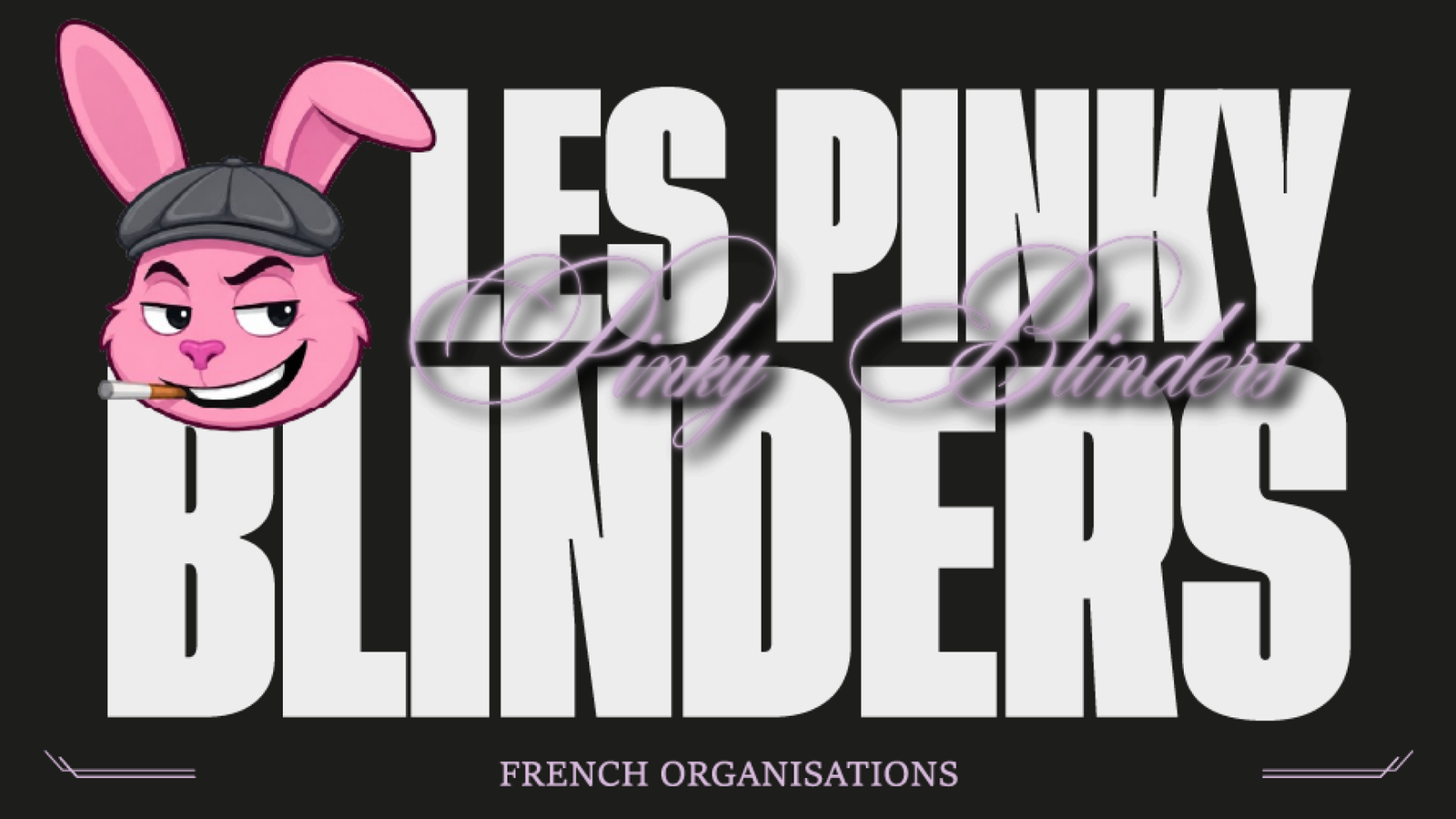 Les Pinky Blinders, la nouvelle association de supporters de Gentle Mates. Crédit : Les Pinky Blinders.