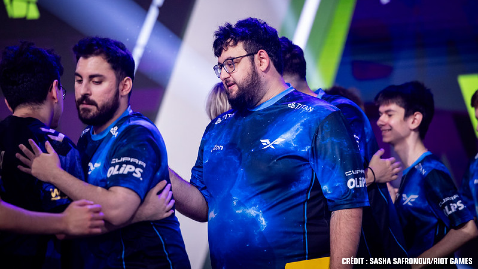 Lêv, headcoach chez Fire Flux Esports, pendant les Playoffs du Stage 2 VCT EMEA.