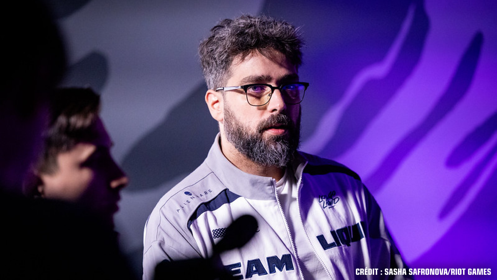 LohaN, headcoach chez Team Liquid, pendant les Playoffs du Stage 2 VCT EMEA.