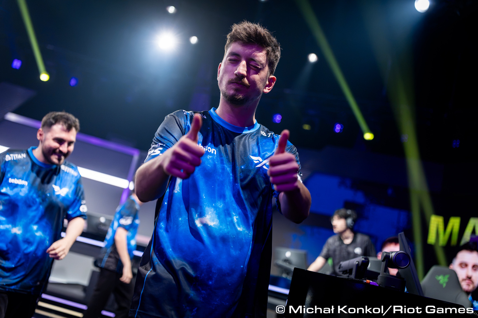 reazy, joueur chez Fire Flux Esports, pendant les Play-Ins du Stage 2 VCT EMEA.