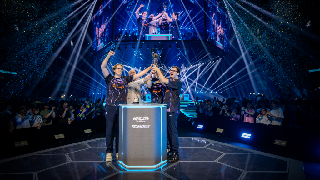 La Karmine Corp remporte le Major RLCS de Paris, Vatira MVP. Crédits : Michal Konkol / BLAST