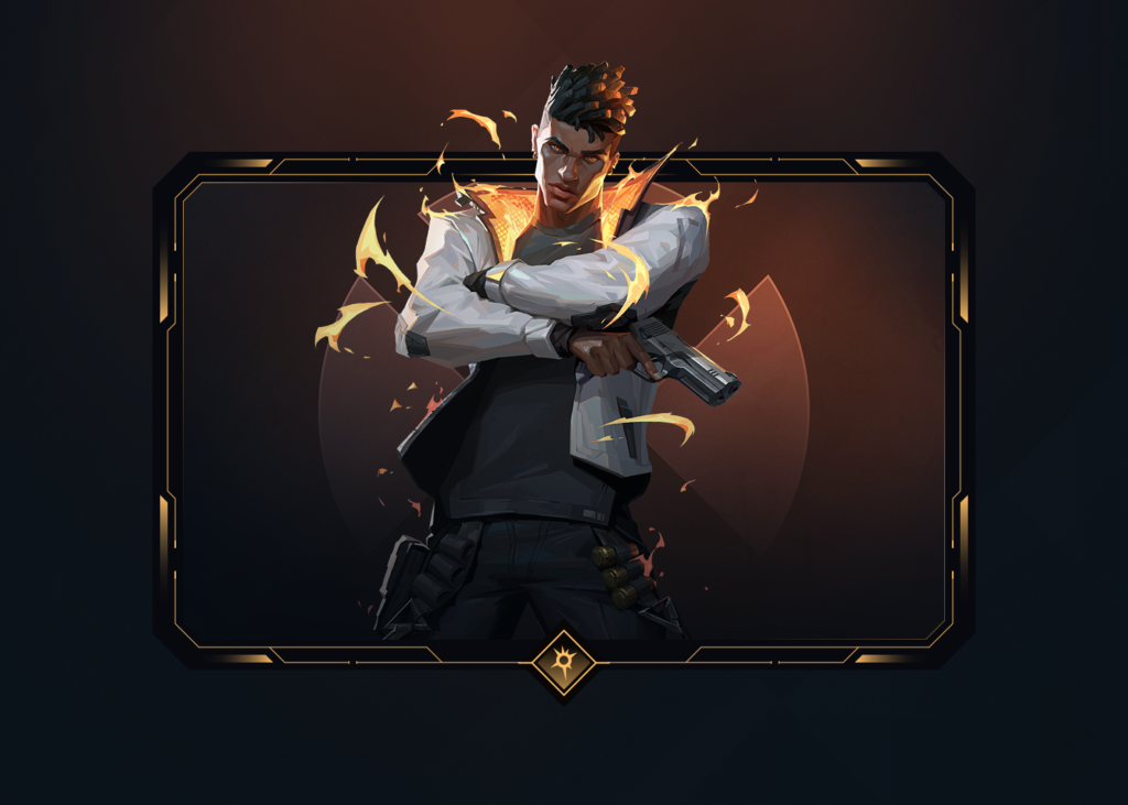 Le nouveau système de récompenses d'agents : une carte personnalisable en fonction de la progression.
c: Riot Games