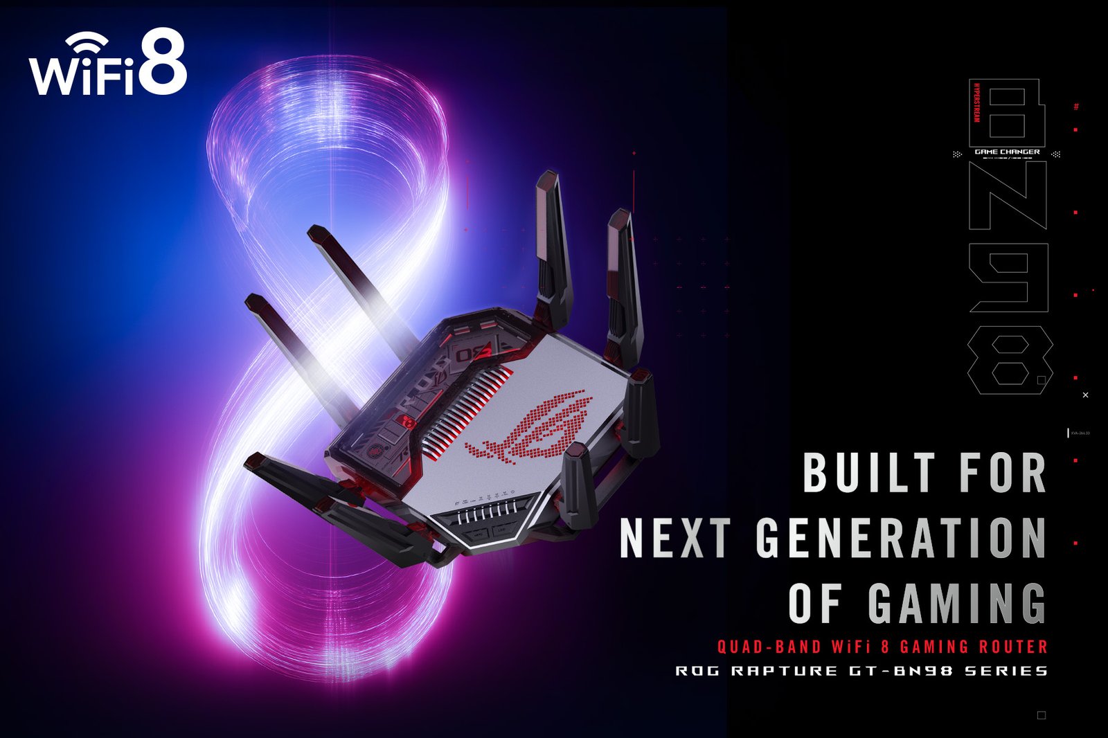 ASUS annonce la disponibilité à la vente de son premier routeur WiFi 8 au Canada, avant sa sortie mondiale prévue en octobre. Crédit : ASUS