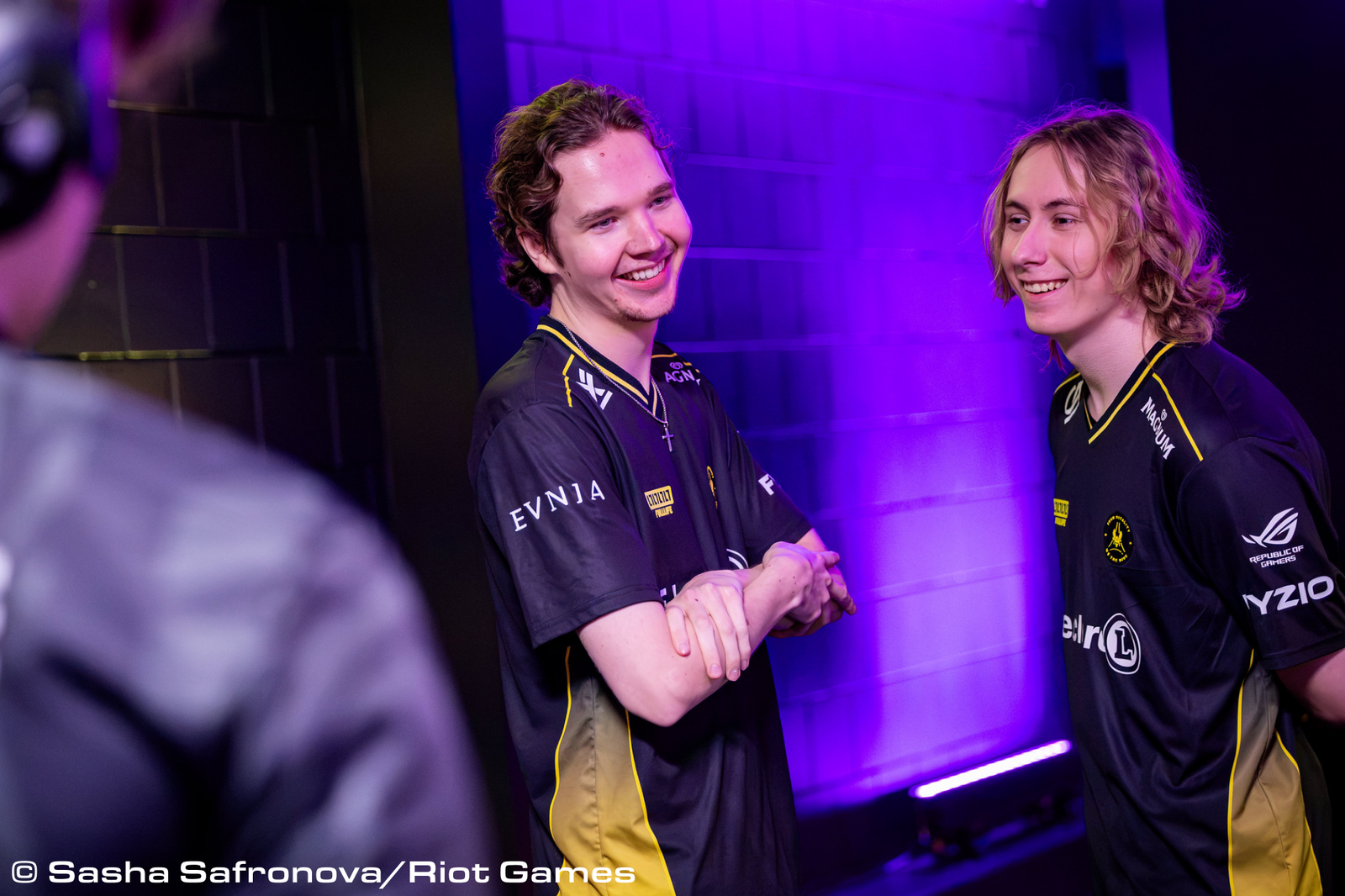 Jamppi, IGL chez Team Vitality, pendant le Stage 2 VCT EMEA.