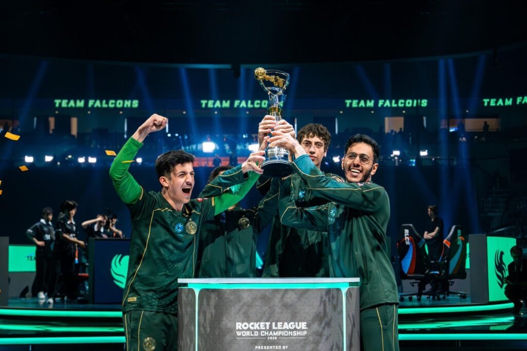 Falcons remporte les Worlds RLCS 2026 de Rocket League. 